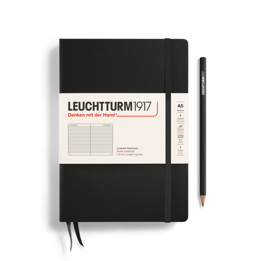 Leuchtturm A5 Ruled Notebook
