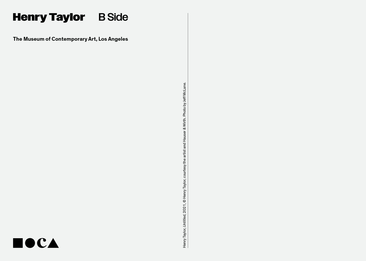 Henry Taylor: Postcard (Untitled)