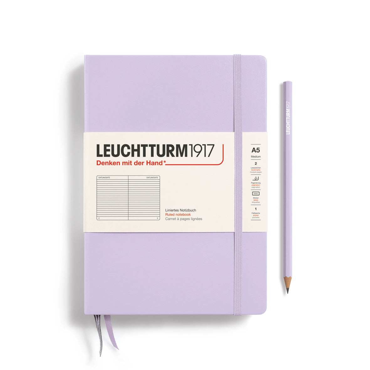Leuchtturm A5 Ruled Notebook