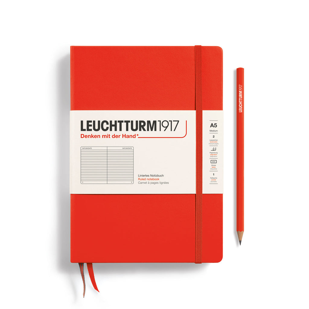Leuchtturm A5 Ruled Notebook