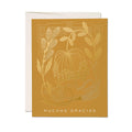 Mustard Thank You Card