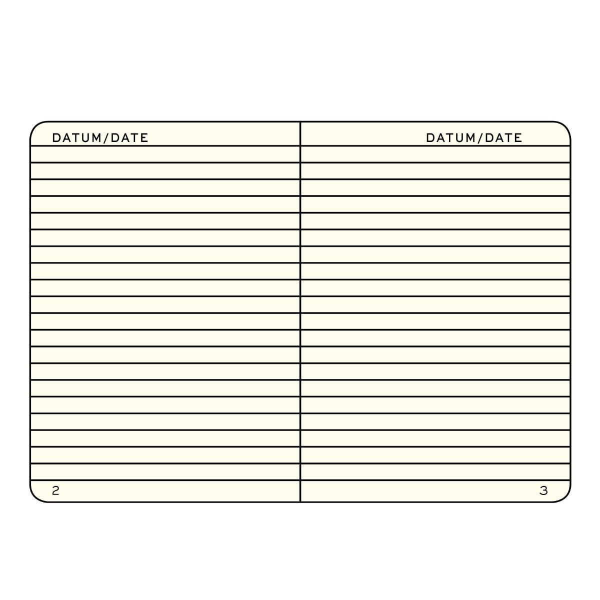 Leuchtturm A5 Ruled Notebook