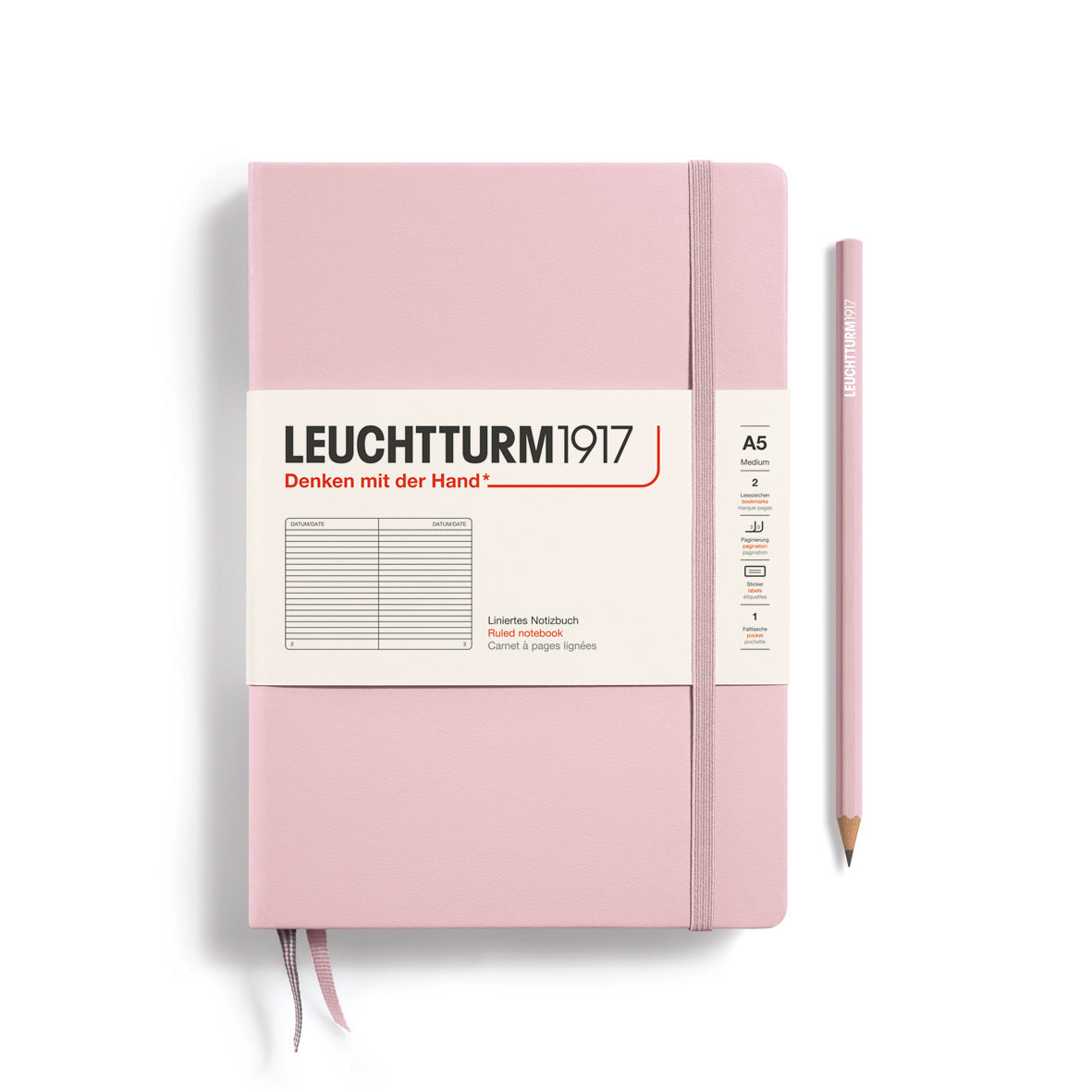 Leuchtturm A5 Ruled Notebook