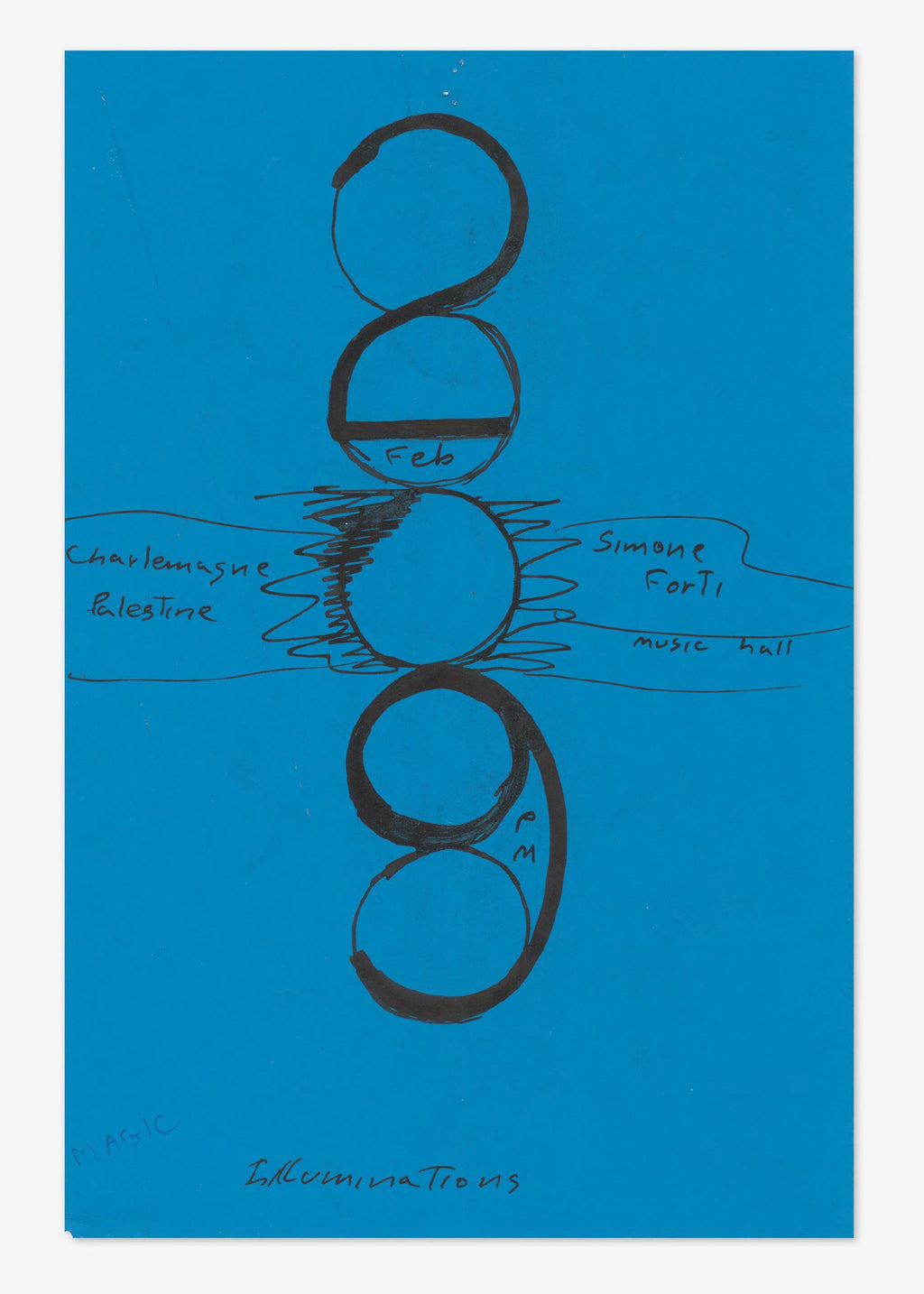 Simone Forti: Postcard (Illuminations)
