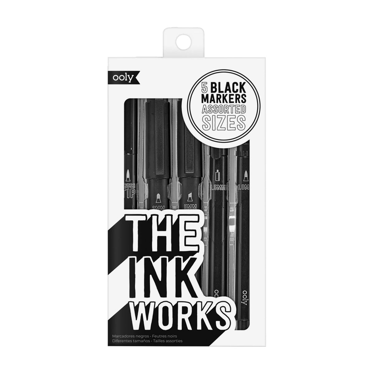 The Ink Works: Assorted Black Markers