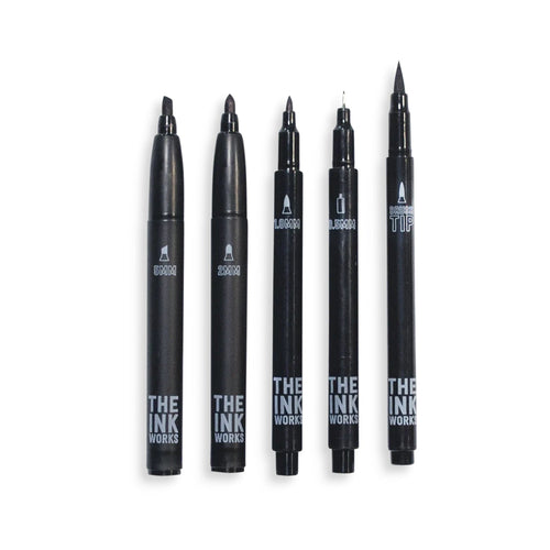 The Ink Works: Assorted Black Markers
