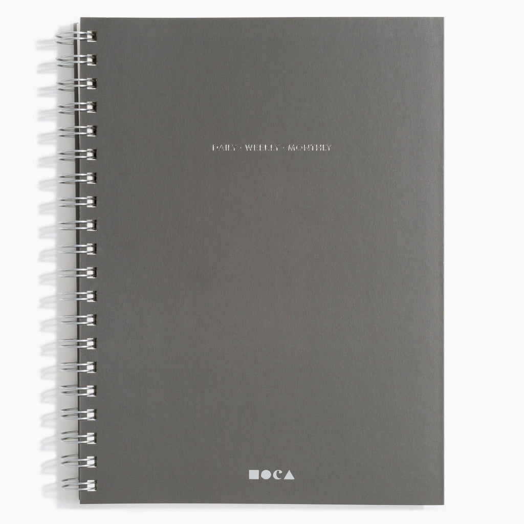 MOCA x Poketo Charcoal Planner