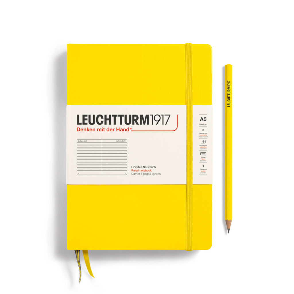 Leuchtturm A5 Ruled Notebook