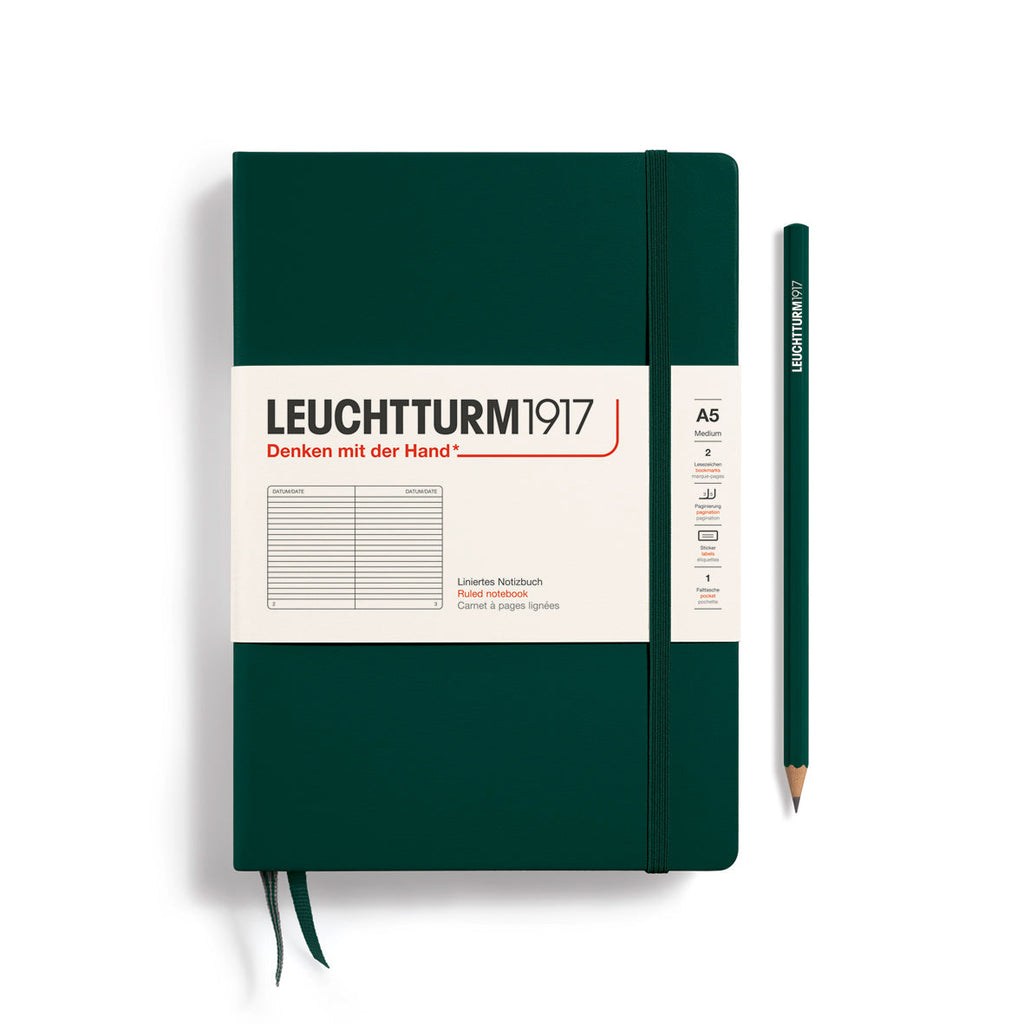 Leuchtturm A5 Ruled Notebook
