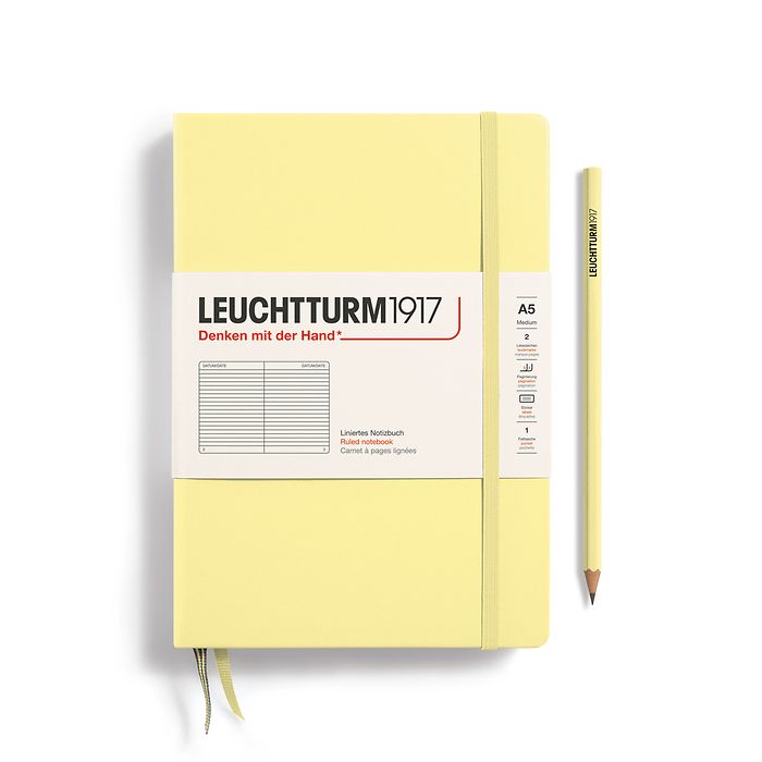 Leuchtturm A5 Ruled Notebook